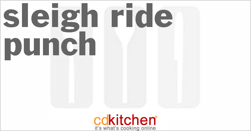 Sleigh Ride Punch - CDKitchen.com