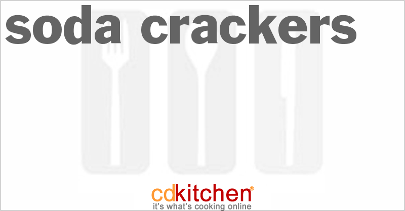 Soda Crackers - CDKitchen.com