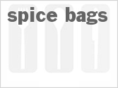 recipe for spice bags