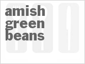 recipe for amish green beans