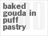 recipe for baked gouda in puff pastry