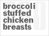 recipe for broccoli stuffed chicken breasts