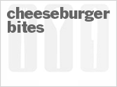 recipe for slow cooker cheeseburger bites