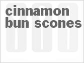 recipe for cinnamon bun scones