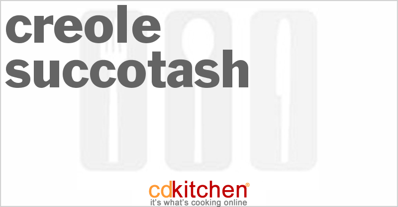 Creole Succotash - CDKitchen.com