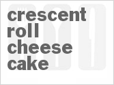 recipe for crescent roll cheese cake