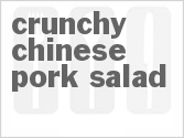recipe for crunchy chinese pork salad