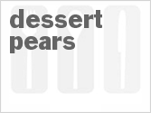 recipe for slow cooker dessert pears