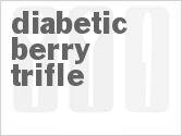recipe for diabetic berry trifle