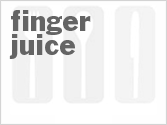 recipe for finger juice