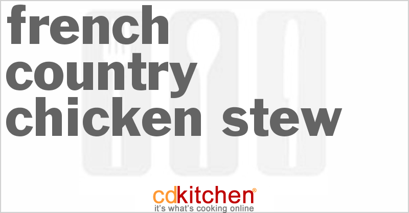 French Country Chicken Stew - CDKitchen.com