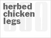 recipe for herbed chicken legs