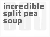 recipe for incredible split pea soup