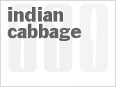 recipe for indian cabbage