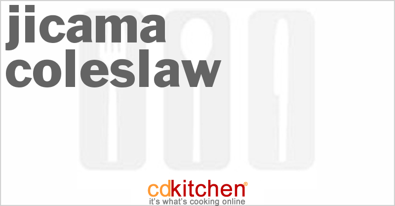 Jicama Coleslaw - CDKitchen.com
