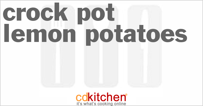 Lemon Potatoes - CDKitchen.com