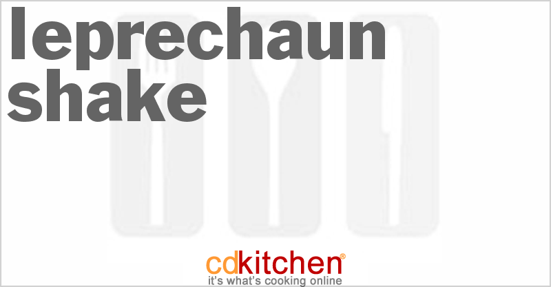 Leprechaun Shake - CDKitchen.com