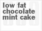 recipe for low fat chocolate mint cake