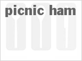 recipe for slow cooker picnic ham