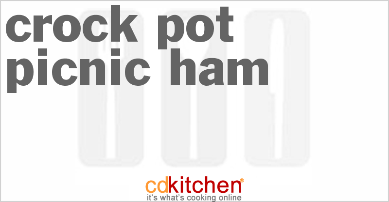 Picnic Ham - CDKitchen.com