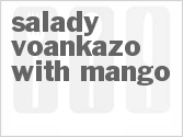 recipe for salady voankazo with mango (madagascar)