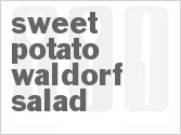 recipe for sweet potato waldorf salad