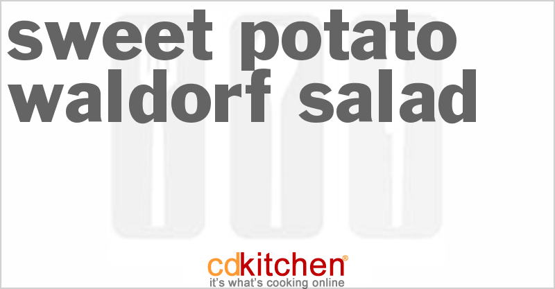 Sweet Potato Waldorf Salad - CDKitchen.com