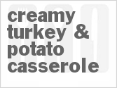 Creamy Turkey & Potato Casserole