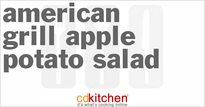 American Grill Apple Potato Salad - CDKitchen.com