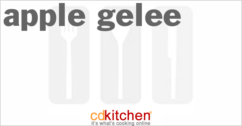 Apple Gelee - CDKitchen.com