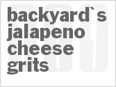 recipe for backyard's jalapeno cheese grits