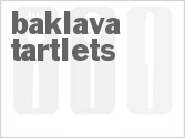 Baklava Tartlets Recipe