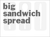recipe for big sandwich spread