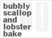 recipe for scallop bubbly bake