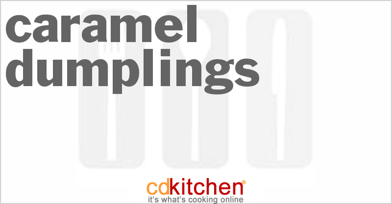 Caramel Dumplings - CDKitchen.com