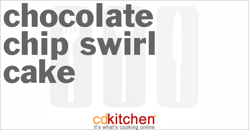 Chocolate Chip Swirl Cake - CDKitchen.com