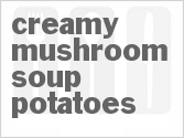 recipe for creamy mushroom soup potatoes