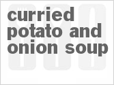 recipe for curried potato and onion soup