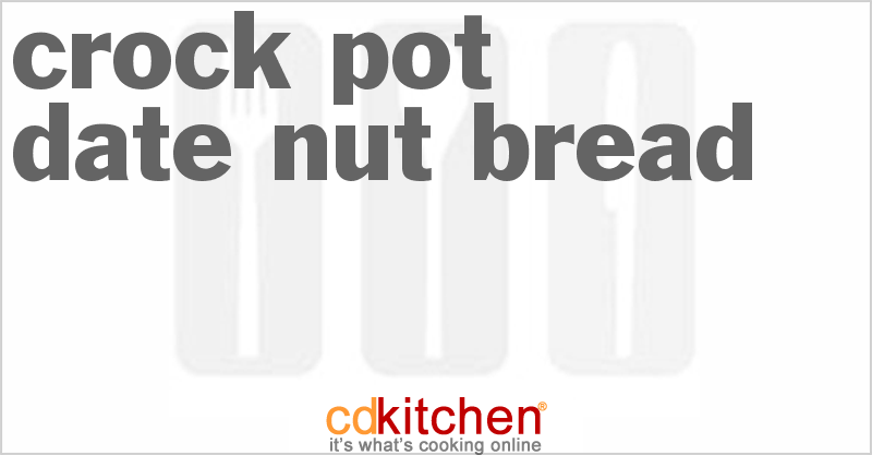 Date Nut Bread - CDKitchen.com