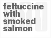 recipe for fettuccine with smoked salmon