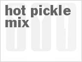 recipe for hot pickle mix