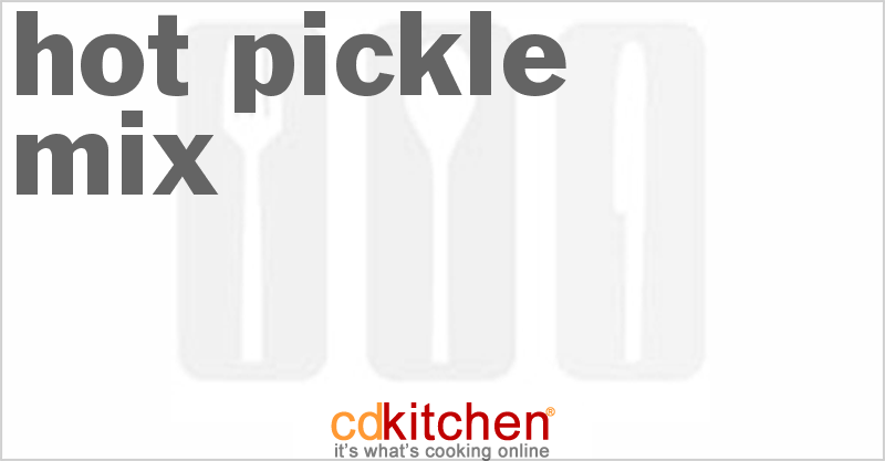Hot Pickle Mix - CDKitchen.com