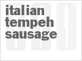 recipe for italian tempeh sausage