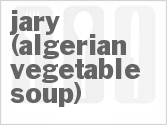 recipe for jary (algerian vegetable soup)