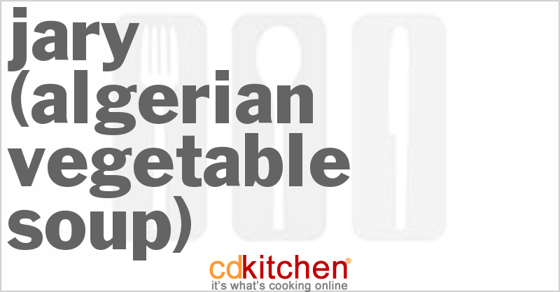 Jary (Algerian Vegetable Soup) - CDKitchen.com