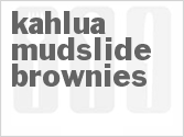 recipe for kahlua mudslide brownies