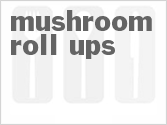 recipe for mushroom roll-ups