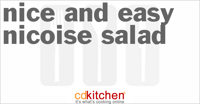 Nice And Easy Nicoise Salad - CDKitchen.com