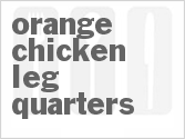 recipe for slow cooker orange chicken leg quarters