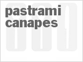 Pastrami Canapes Recipe